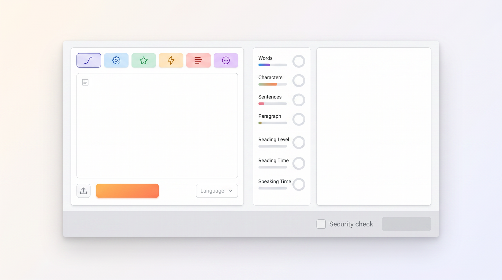 Paraphraser.io interface